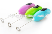 stainless steel mini handheld electric egg beater milk shake mixer machine