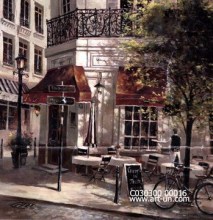 storefront oil painting