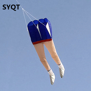 3D Large Leg Kite: Soft Inflatable Single Line Kite for Easy Outdoor Flying