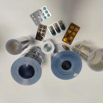Filme farmacêutico de PVC transparente rolos de plástico embalagens