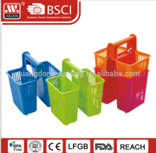 Convenient fancy Plastic customized Cutlery Table Holder with handle