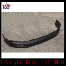 USA Shape Front Lip Spoiler for Civic 2009-2011