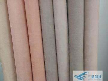 Figured Sea Island Microfiber Suede Leather