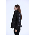 ladies coat with belt,made of 100% polyester vendors