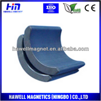 2015 New Produce Ferrite Segment Magnet/ Arc magnet/Motor magnet