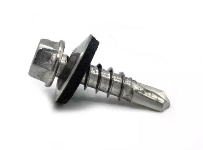 Hex Head Self Drilling Screw Png