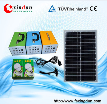 Factory Outletprice camping equipment kit solar kit solar enery kit for camping light camping charge