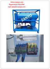 Vacuum Turbine Oil Dehydration Machine Adopt Exclesive Technology