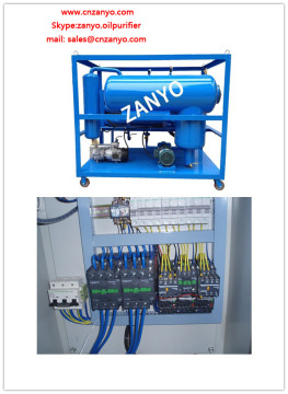 Vacuum Turbine Oil Dehydration Machine Adopt Exclesive Technology