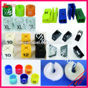 size marker for hangers,plastic sizer, hanger sizer,size marker