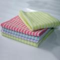 Microfiber Color Strip Cleaning Towel