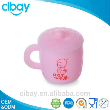Newest silicone drinking cups for baby tableware