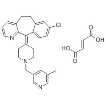 5H-Benzo [5,6] cyclohepta [1,2-b] pyridine, 8-chloro-6,11-dihydro-11- [1 - [(5-méthyl-3-pyridinyl) méthyl] -4-pipéridinylidène] CAS 158876-82-5