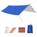 Lightweight Waterproof Tarp Tent with Silver Coating UPF50+