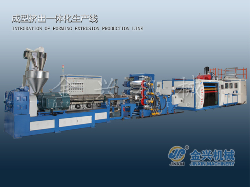 Fully Automatic Sheet Extruder & Thermoforming Machine Line