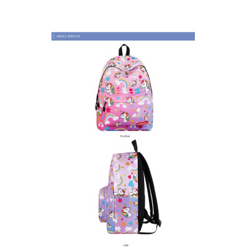 Primary and secondary school unicorn girls backpack 2019