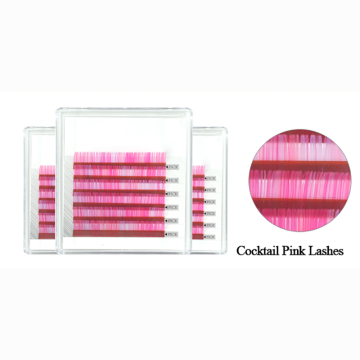 Own Brand/ Private Label Colored Lashes Extensions