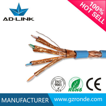 networking cable shieled pure copper 22awg 23 awg ssftp cat7 cable