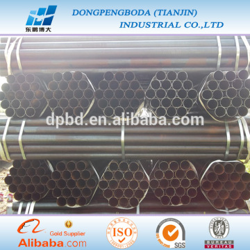 welded erw steel pipe fence foundation