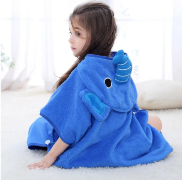Kids Hooded Beach Bath Towel