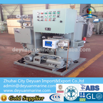 Marine 15ppm Oily Water Separator , EC Approved Bilage Separator