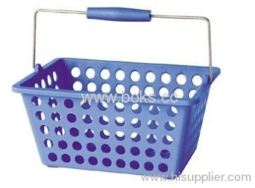 Plastic Shopping Basket With Handle 