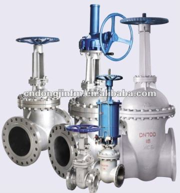 Gear operated gate valve