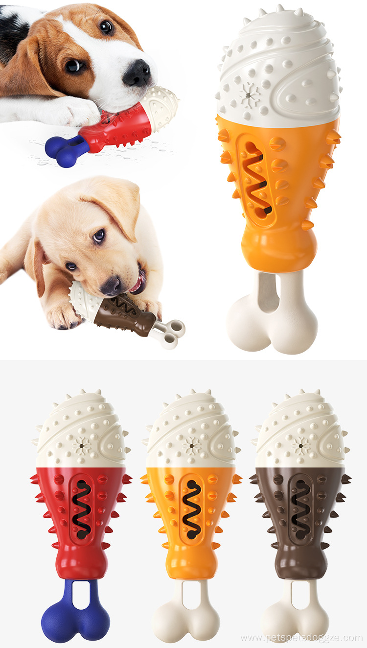 Drumstick brown dog chew toy popular