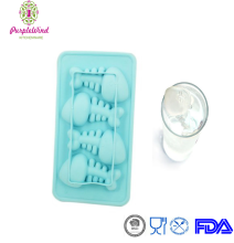 Silicone Fish Bone Ice Cube Tray/Cartoon-Style Jello Chocolate Mold