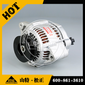 ALTERNATOR MONTAGE 35 AM 600-861-3610 - KOMATSU