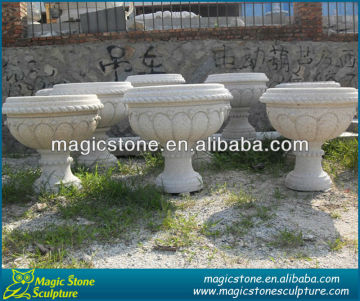 stone flower planters