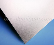 Silver Sandblasted Aluminum Alloy Panel