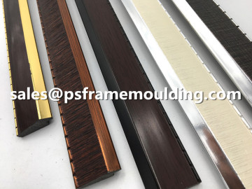 triangle plastic photo frame mouldings