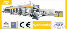 10 colors rotogravure printing machine