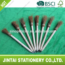 Broom wooden ball pen with write painting