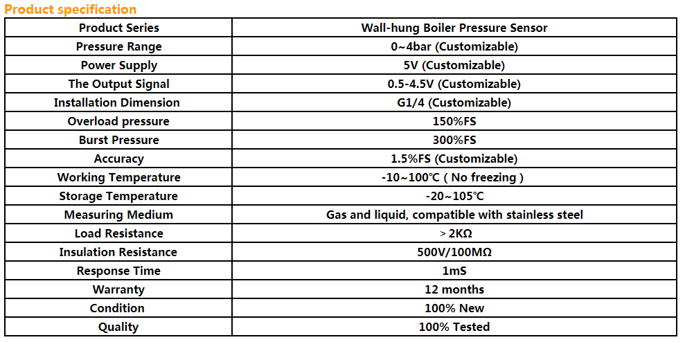 HM5200S Wall-hung Boiler Sensor