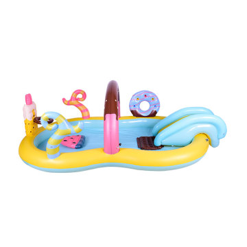 Inflatable Vana Pool Intlable Play Center Kiddie Pool