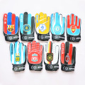 Guantes de fútbol con protectores de dedos