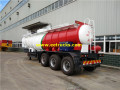 17Cbm Tri-axle H2SO4 หางเทรลเลอร์ขนย้าย