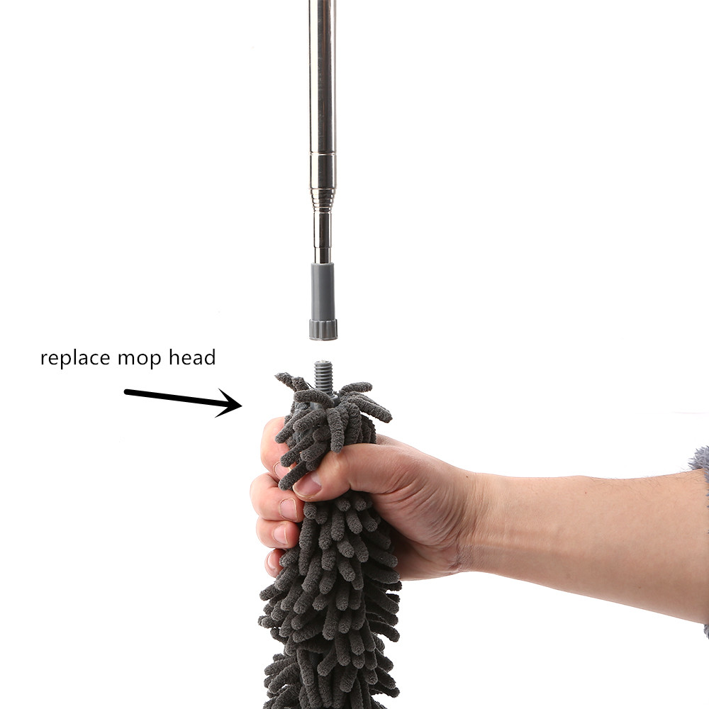 Microfiber Bendable Duster With One Handle