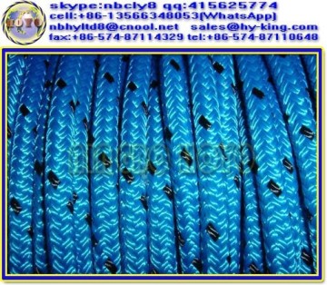 16 strands pp rope , 10mm braided rope , diamond braided polypropylene rope