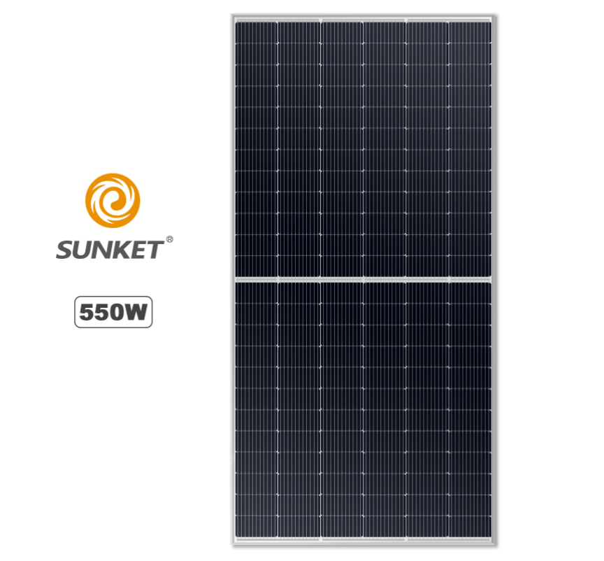 PERC mono alta eficiência 550w módulos painel solar