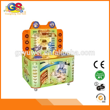 2015 coin operated kids hit the rat hammer amusement park machine