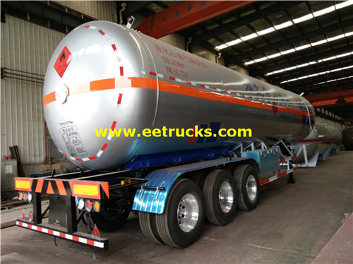 60m3 30ton propane nusu-trailer tankers