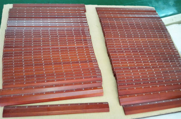 Retailing 10" Inch Rosewood Rulers