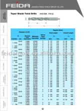 page42--taper shank drills with ANSI B94.11M