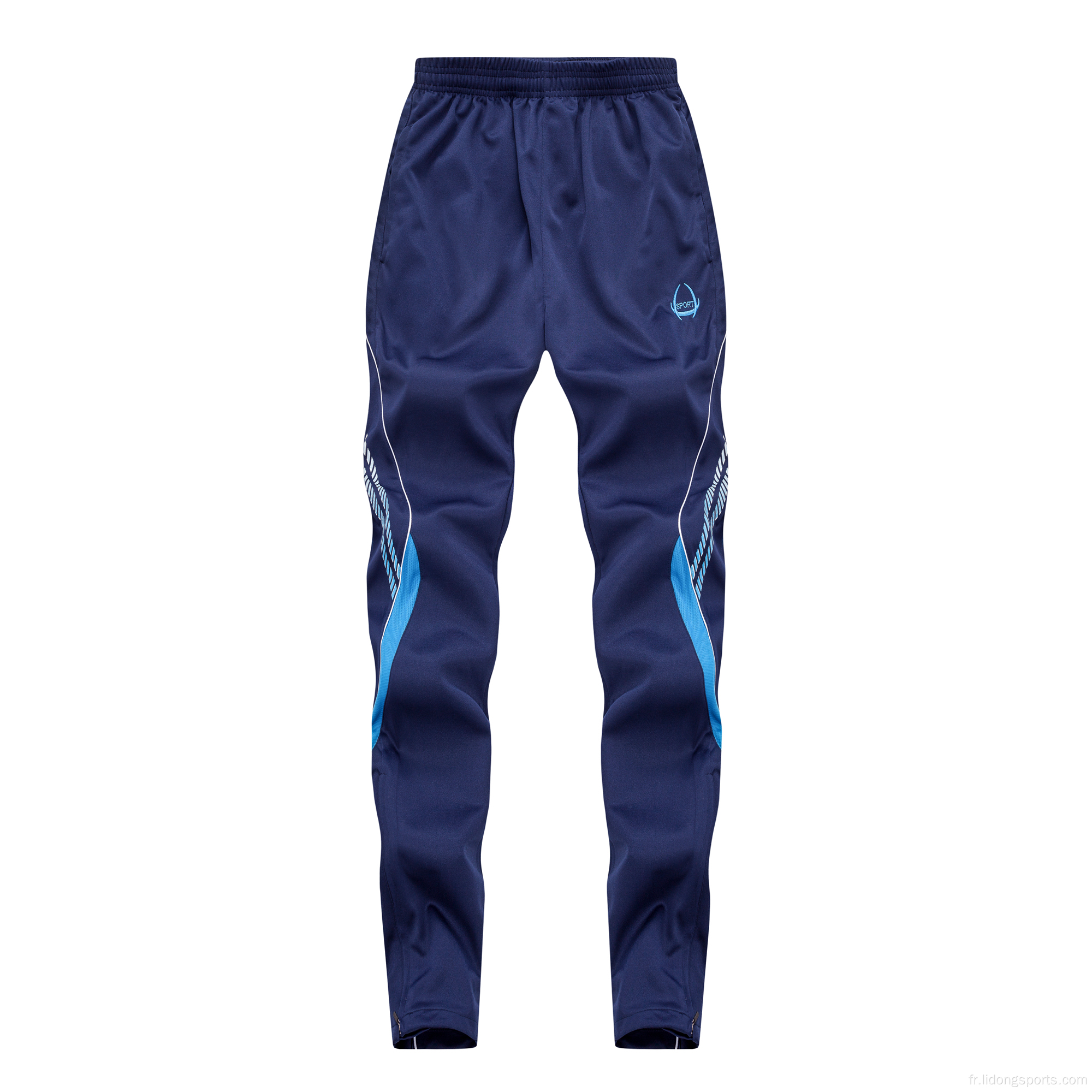 Nouveau design pour hommes pantalons de soccer en fitness