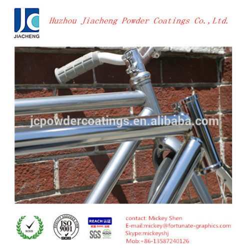 uv resistant chrome effect powder coating paint for bicycle parts