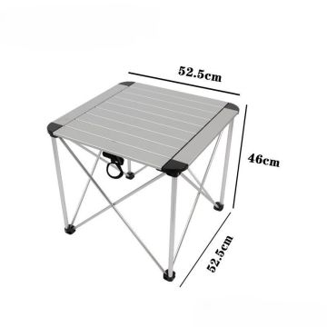 Aluminum Camping Table Outdoor Folding Camping Table Portable Picnic Table
