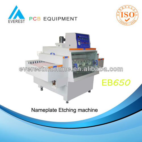 photochemical nameplate etching machine